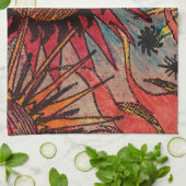 De zon en de maan theedoek (Gevouwen)