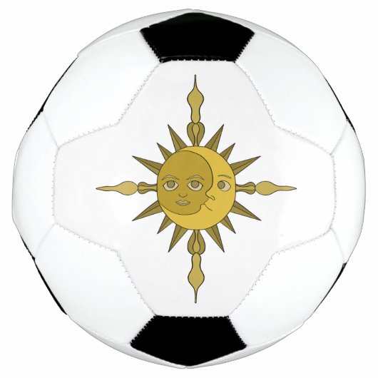 De Zon en de Maan Voetbal (Voorkant)