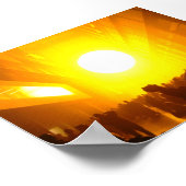 De zon en de mensen poster (Hoek)