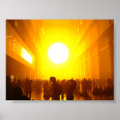 De zon en de mensen poster (Voorkant)