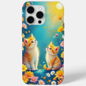 De zon en het kitten Case-Mate iPhone case (Achterkant)