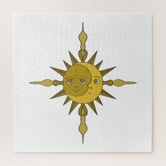 De Zon en Maan Legpuzzel (Verticaal)