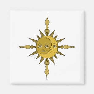 De Zon en Maan Magneet