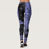 De Zon en Moon Tarot Kaart Legging (Achterkant)