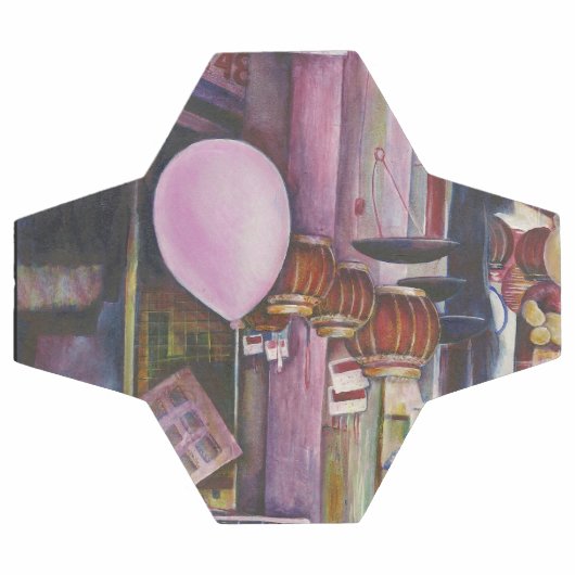 De zon- en moonroze ballon voetbal (Enkel)