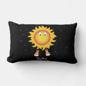 De zon en sterren in de ruimte kussen (Voorkant)