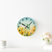 De zon Gekuste Klok van de Muur van het Monogram (Huis)