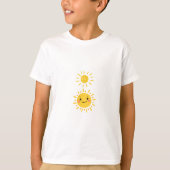 DE ZON GLIMLACHT T-SHIRT (Voorkant)