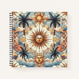 De zon in het paradijs notitieboek