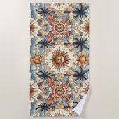 De zon in het paradijs strandlaken (Voorkant)