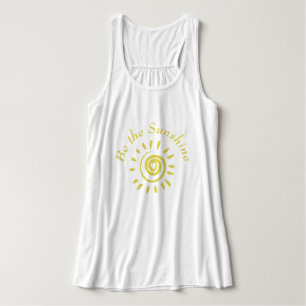 De zon is het zonneschijnse Inspirerend citaat T-S Tanktop