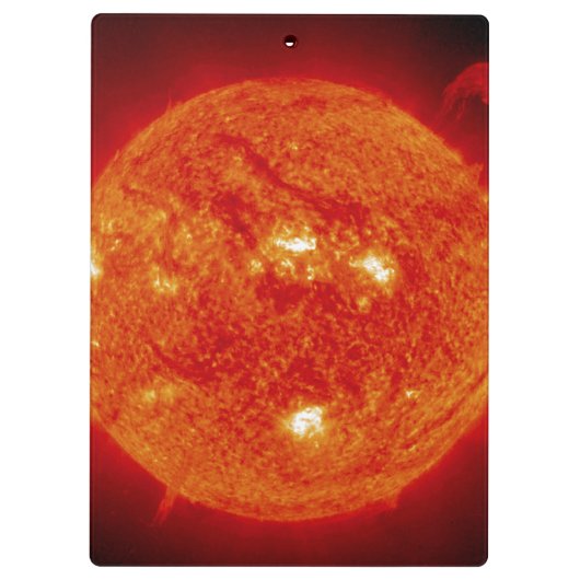 De zon klembord (Achterkant)