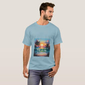 De zon komt op van de horizon t-shirt (Voorkant volledig)