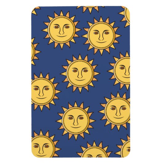 De zon magneet (Verticaal)
