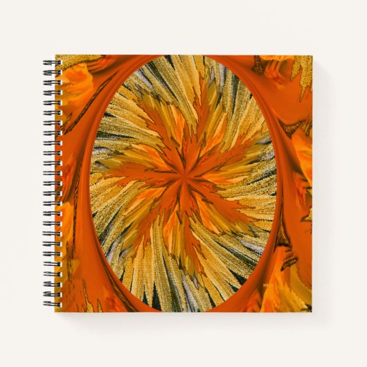 De zon... notitieboek (Voorkant)