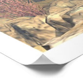 De zon omarmen poster (Hoek)