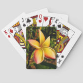 De zon onder ogen zien speelkaarten (Achterkant)