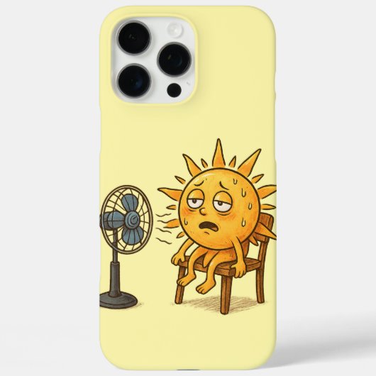 De zon op een hot break Case-Mate iPhone case (Achterkant)