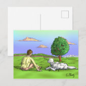De Zon op hun rug Briefkaart (Voorkant / Achterkant)