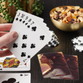 De zon opzwellen pokerkaarten (Insitu)
