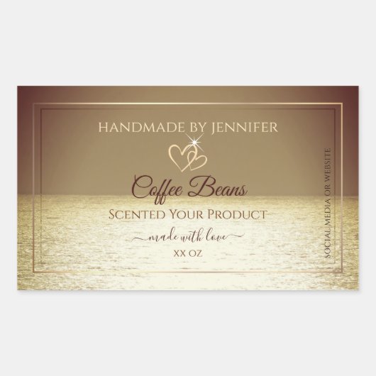 De Zon over de Etiketten van het Product van het (Voorkant)