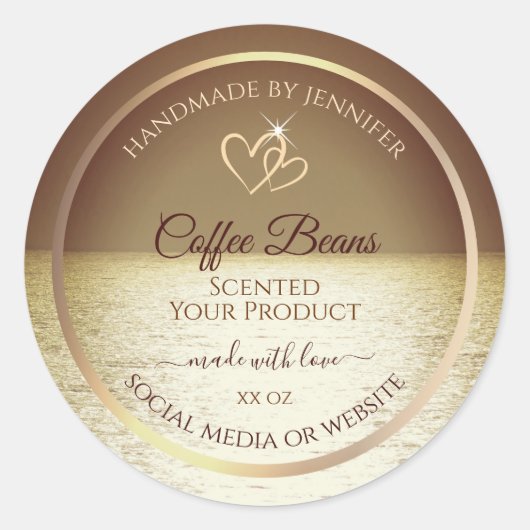 De  Zon over de Etiketten van het Product van het  (Voorkant)