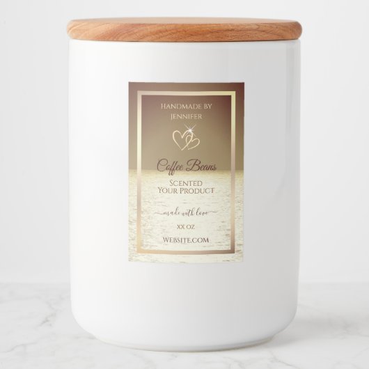 De  Zon over de Etiketten van het Product van het  (Voorkant)