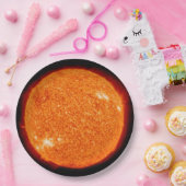 De zon papieren bordje (Feest)