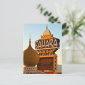 De zon plaatst op de Sahara Briefkaart (Staand voorkant)