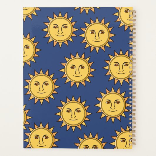 De zon planner (Achterkant)