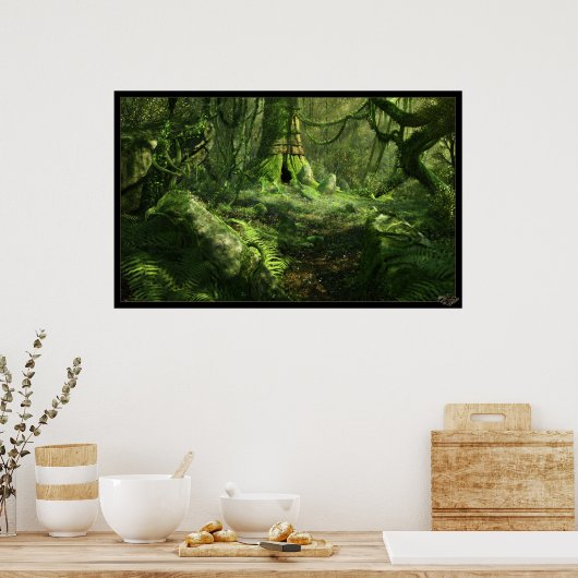 De zon poster (Keuken)