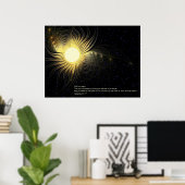 De zon poster (Thuiskantoor)