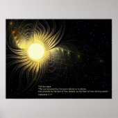 De zon poster (Voorkant)