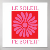 De zon poster (Voorkant)