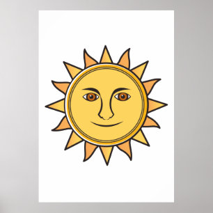 De zon poster