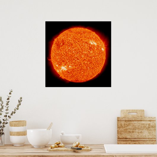 De zon poster (Keuken)