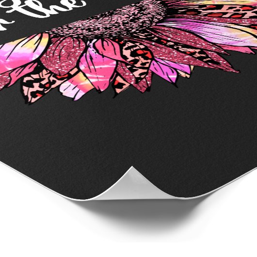 De zon schijnt altijd poster (Hoek)