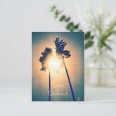 De zon schijnt briefkaart (Staand voorkant)