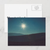 De zon schijnt briefkaart (Voorkant / Achterkant)