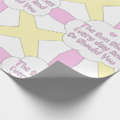 De zon schijnt elke dag en jij ook 1 cadeaupapier (Hoek)