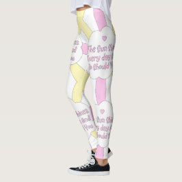 De zon schijnt elke dag en jij ook 1 leggings