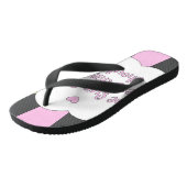 De zon schijnt elke dag en jij ook 1 teenslippers (Schuin)