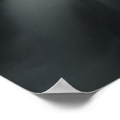 De zon schijnt op een magische waterval poster (Hoek)