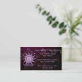 De Zon Schorpioen van de vrede Visitekaartje (Staand voorkant)