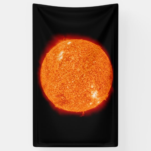 De zon spandoek (Verticaal)