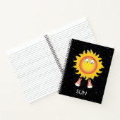 De Zon & Sterren in de Ruimte Notitieboek (Binnen)