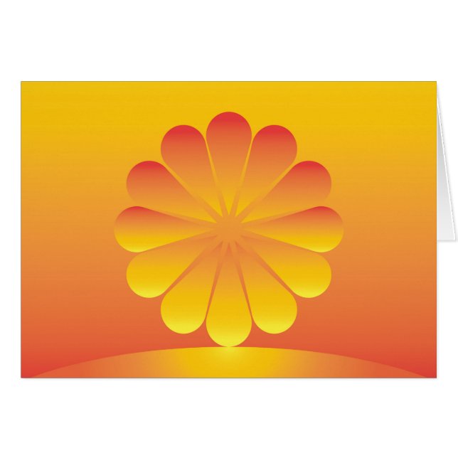 de zon stijgt (Voorkant Horizontaal)