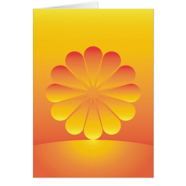 de zon stijgt (Voorkant)