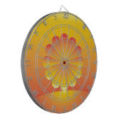 de zon stijgt dartbord (Voorkant Links)