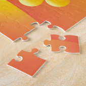 de zon stijgt legpuzzel (Zijkant)